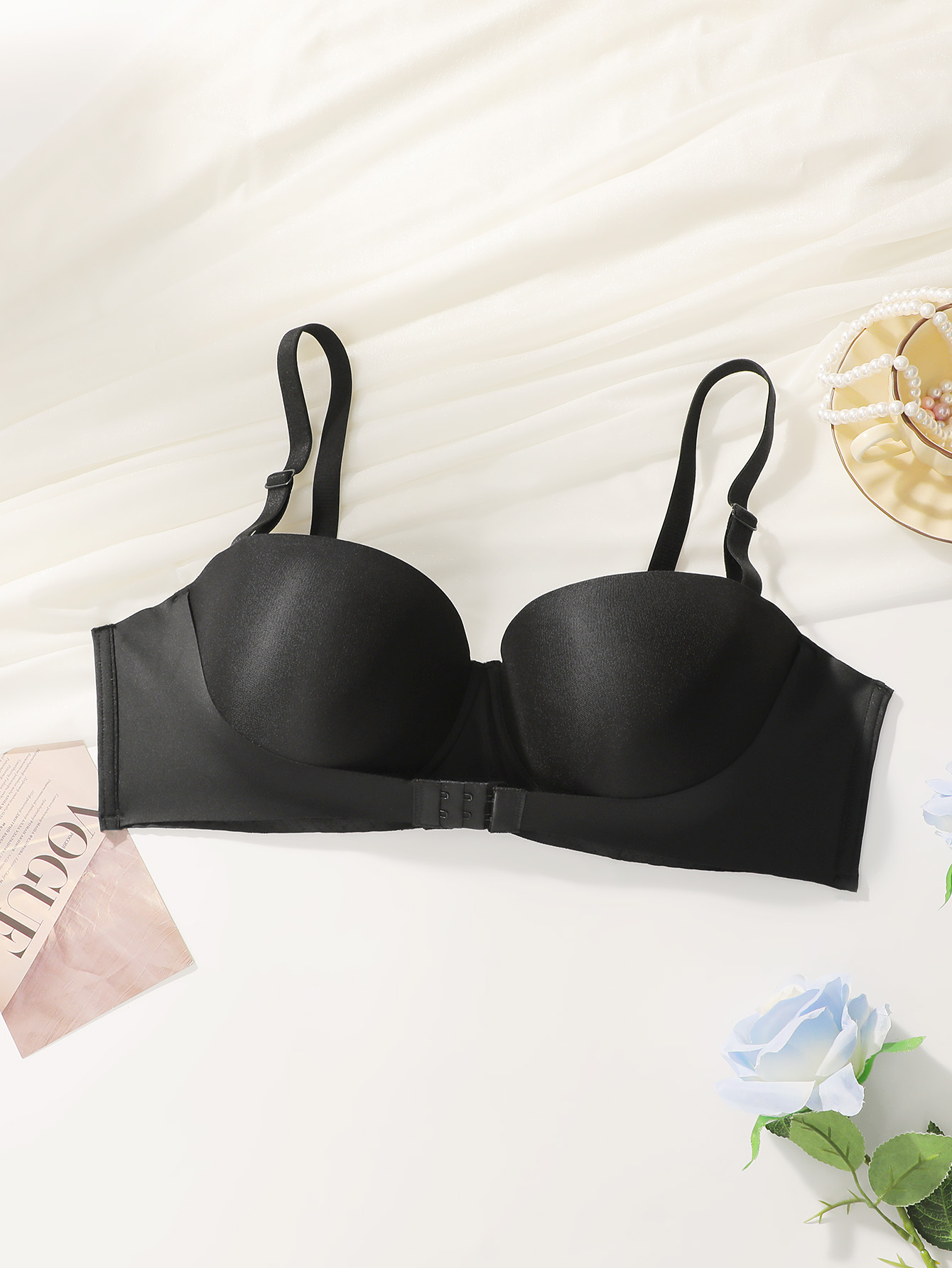 Women Large Bust Plus Size Str - Push Up Bra Padded review and price