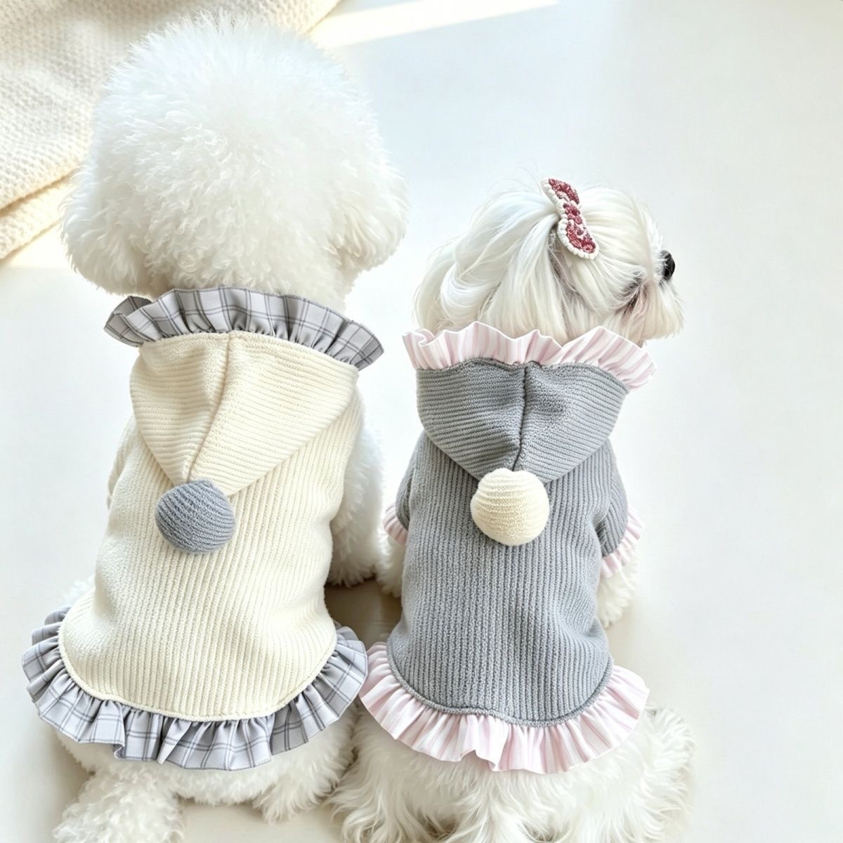 Pet Autumn and Winter Hooded J - Lace Teddy Lingerie review and price